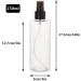 Yebeauty 8oz Empty Spray Bottles for Essential Oils - Refillable Clear Plastic Atomizer - Fine Mist Spray Bottle for Beauty & Cleaning (Pack of 2 - Buy Online on GoSupps.com