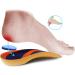 PCSSole 3/4 Orthopedic Insoles for Flat Feet & Plantar Fasciitis | Heel Pain Relief Inserts for Men & Women EU43-46 - Deep Blue - Buy Online on GoSupps.com