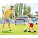 L RUNNZER Portable Soccer Goal  Pop Up Soccer Goal Net for Backyard  Set of 2 with Portable Carrying Case Red 4x3 FT - Buy Online on GoSupps.com