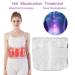 Self-Heating Massage Belt | Tourmaline Magnetic Therapy Lower Back Support for Pain Relief (L) - Buy Online on GoSupps.com