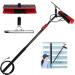 Outdoor Window Cleaning Pole Window Cleaning Telespole Water Fed Brush Squeegee for Cleaner Outdoor Window (Color : 36ft) (36ft)