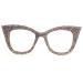 mincl Cat Eye Reading Glasses Bling Rhinestones Crystal Black Diamond Frame Eyewear Anti Blue Light Reader (clear 2.0x)