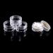 120 Empty 5g Plastic Cosmetic Sample Jars with Lids - Clear Pots for Makeup, Nails, Jewelry - 120 Count Pack - Buy Online on GoSupps.com