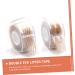 FOMIYES 4 Rolls Roll Double Eyelid Sticker Round Invisible Breathable Adhesive Material As Shown 5.1x5.1cm - Buy Online on GoSupps.com