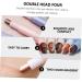 WOONEKY 2pcs Eye Shadow Stick Shimmer Eyeshadow Double Head Eyeshadow Stick Glitter Eye Shadow Plastic - Buy Online on GoSupps.com