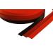 BioThane sold by the meter Adjustable Beta 25 mm wide approx. 2.3 mm thick Red 25 mm (1") Red (RD522)