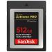 SanDisk 512GB Extreme PRO CFexpress Card Type B - SDCFE-512G-GN4NN 512GB Card Only