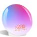 Daily light alarm clock light up light sunrise sunset simulation alarm clock radio 7 natural noises 2 alarms snooze 11 color light 20 brightness bedside lamp adult children