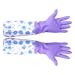POPETPOP Aquarium Gloves Shoulder - Aquarium Water Change Gloves Keep Hands & Arms Dry Water Change Gloves Non-Slip Long Rubber Gloves-Purple - Buy Online on GoSupps.com