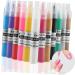 FRCOLOR 3d Nail Painting Kit 12 manicure 3D Nail Art DIY Polish Pen pen kit coating three-dimensional 3d Paint pen set nail paint pens for nail art carved pen Nail supplies nail gel - Buy Online on GoSupps.com