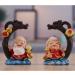 1pc Cake Toppers Cake Decorations Longevity Doll Decor Birthday Cake Decor Cake Embellishment Birthday Peach Tree Stump - Buy Online on GoSupps.com