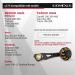 GOMEXUS Carbon Power Handle 75mm - Compatible with Daiwa, Abu, Quantum, Okuma, Kastking Baitcasting Reels - Buy Online on GoSupps.com