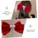 Angoily Tassel Hair Clip Girl Hair Accessories Velvet Hair Bow Girl Bows for Hair Clips for Women Hair Bow Clip Bowknot Barrette Silky Hair Clip Red Pearlescent Alloy Miss Set - Buy Online on GoSupps.com