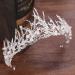 Miranda's Bridal Women's Pearl Crown Tiara Headband for Pageants and Bridal Shoots - Buy Online on GoSupps.com