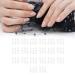 120pcs Transparent Nail Swatch Sticks - Nail Art Display Chart for Studios & Color Tips - Buy Online on GoSupps.com