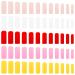 Artquee 120pcs Long Square Mixed Color Glossy Press on Nails Set - False Tips Manicure for Women/Girls - Buy Online on GoSupps.com