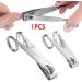 SVAASA Nail Clippers Carbon Steel Nail Clippers to Clean Nails Toenails Portable Manicure Pedicure Nail Tool - Buy Online on GoSupps.com