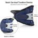 Safwel Cervical Neck Traction Device - Adjustable Neck Support for Pain Relief | Blue Color - Buy Online on GoSupps.com