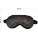 Personalized Sleeping Eye Mask with Custom Photo, Text, Logo, and Name - Ideal for Wedding Favors, Bachelorette Parties, and Bridesmaid Gifts - Satin Black - 1 Count - Buy Online on GoSupps.com