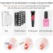 Buy ANCLLO Nail Art Stamper - Clear Silicone Stamping Jelly with Scraper | Perfect for DIY Nail Designs - International Shipping Available - Buy Online on GoSupps.com