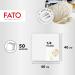 Fato Airlaid Dry Paper Napkins - Textile Effect 50 Pack 40x40 cm | Boulevard Decor - International Shipping - Buy Online on GoSupps.com