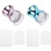 Beaupretty 2 Sets Nail Stamp Silicone Nail Art Stamper Nail Art Stamping Kit Nail Silicone Stamper Transparent Soft Stamper Nail Manicure Tools Peg Board Silica Gel Metallic Color Child - Buy Online on GoSupps.com