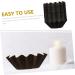 Abaodam 50 Pcs Wax Paper Warmer Liner | Food-Grade Wax Melt Liner for Fragrance Candles | Black 8x8x3cm | International Shipping Available - Buy Online on GoSupps.com