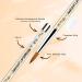 Premium Acrylic Brush #10 - Kolinsky Sable Nail Art Tool | Gel Brush for Manicure & Nail Polish | Zobelhaar Quality for International Shipping - Buy Online on GoSupps.com