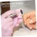 FRCOLOR 1 Set Nail Polishing Sheets Manicure Replaceable Sandpaper Discs Power Tool Sandpaper Disk Wisking Tool Electric Nail Implements Grinding Sheet Stainless Steel Lava Stone - Buy Online on GoSupps.com
