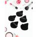 Buy 5 Piece Black Triangle Makeup Powder Puff Set - Wet & Dry Beauty Tool for Blending Baking Blush & Bronzer | International Shipping Available - Buy Online on GoSupps.com