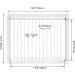 Junniu 11.8in Pigeon Entrance Door One Way Trap for Birdcages - Bird Breeding Supplies & Racing Supply - Buy Online on GoSupps.com