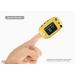 Child Pulse Oximeter - Blood Oxygen Saturation Monitor with Neck/Wrist Cord & Batteries Yellow | International Shipping Available - Buy Online on GoSupps.com