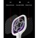 Small Portable Electric Mosquito Swatter Mosquito Racket Physical Summer Fly Swatter Trap Household Bug Zapper Insect Control White - Buy Online on GoSupps.com