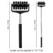 Back Massage TeleskoProll Device - Portable Massage Stick for Body Relief | Ideal for Men & Women - Comfort & Care in Black - Buy Online on GoSupps.com