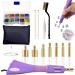 Hotfix Applicator Tool Set Hot Fix Strass Applicator Set contains 7 different sizes tweezers cleaning brush 2 pencils and hotfix street stones