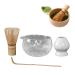 Ensemble de c r monie de matcha ensemble de matcha - Bowl Spoon Whisk Matcha Accessoires - Outils de fabrication de th exquis et polyvalent kit complet de style japonais pour la maison les bureaux