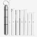 6pcs Stainless Steel Earwax Removal Kit | Ear Curette & Wax Remover Tool with Storage Bin - Buy Online on GoSupps.com