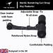 Nordic Hamstring Curl Strap - Abdominal Crunch & Sissy Squat | Easy Setup Premium Comfort Durable | International Shipping - Buy Online on GoSupps.com