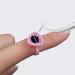 Fenshine 100 PCS Lash Glue Holder Ring Cups - Pink | Eyelash Extension Supply for Volume Lashes | Quick Blossom Cups - 2 Methods of Use - Buy Online on GoSupps.com