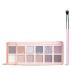 Revolution Beauty The Rebel Icon Eyeshadow Palette Gift Set - Smokey Eye Palette & Blending Brush | Vegan & Cruelty-Free Holiday Gift - Buy Online on GoSupps.com