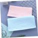 4pcs FRCOLOR Cotton Towel Set | Absorbent Makeup Remover & Facial Washcloths | Bathroom & Bath Supply Accessory | Baby Scarf | Blue - Buy Online on GoSupps.com