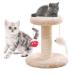 Scratching tree cat furniture climbing tree scratch column with sisal scratching post cat tree with platform made of plush cat tree with soft seat d