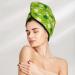 Quick-Dry Hair Towel Wrap with Button - Ultimate Hair Drying Turban | Perfect for St. Patrick's Day Gift - Buy Online on GoSupps.com