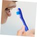 Solustre 10-Pack Travel Toothbrushes - Compact Short Handle Cleaning Brushes for Prison & Travel - Buy Online on GoSupps.com