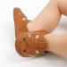RVROVIC Baby Sandals | Soft Anti-Slip Sole Infant Outdoor Shoes | 0-6 Months, Brown - Buy Online on GoSupps.com