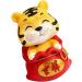 Artibetter 3 Pcs Year of The Tiger Bobble Head Ornament Statue Good Luck Figurines Chinese Zodiac Toys Dashboard Animal Doll Nativity Ornaments Figure Traditional Office Wild Resin The Sign Red 1x3pcs 6X6X9.5CMx3pcs - Buy Online on GoSupps.com