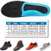 Footsecret Work Boot Insoles | Heel Pain Relief & Shock Absorption Inserts | Men 9.5-11.5/Women 10.5-12.5 Gray - Buy Online on GoSupps.com