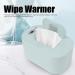 Wipe Warmer Dispenser Rechargeable Wipe Warmer Temperature Adjustment for Home Office Outdoor (Green) - Buy Online on GoSupps.com