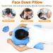 Face Down Pillow for Sleeping After Eye Surgery Head Positioning Prone Pillow for Massage Napping Tanning Pillow with Face Hole Doughnut Bed Cradle Cushion Detached Retina Vitrectomy Recovery Blue - Buy Online on GoSupps.com