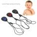 3-Piece Silicone Baby Bite Ring Set | Sensory Teething Toy Coolable & Heat-Resistant | Perfect for Daily Use - Buy Online on GoSupps.com